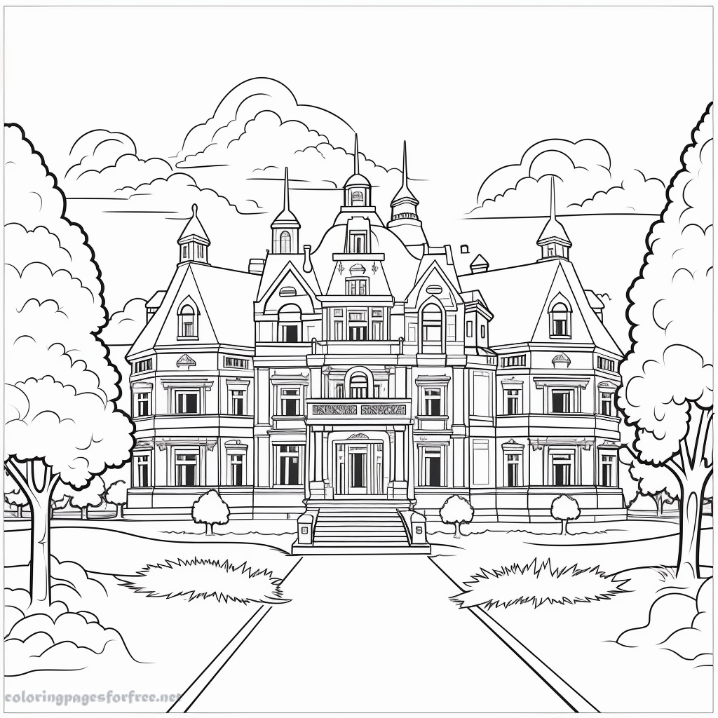 Wedding venue to color